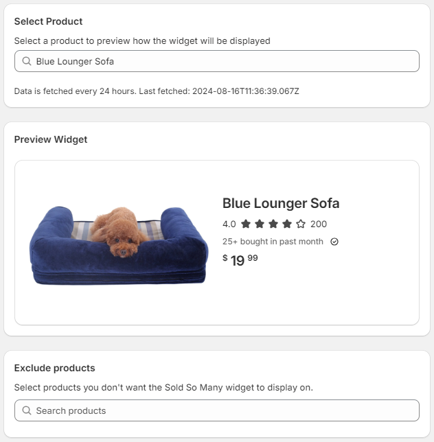 Product screenshot